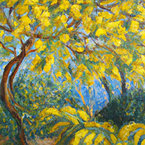 Une image de L'Acacia dealbata : un arbre aux fleurs jaunes pour ensoleiller votre jardin