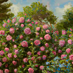 Une image de Le Rosier Rouge : Une splendide variété de plante pour embellir votre jardin - image générée par IA (DALL-E)