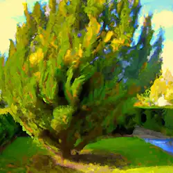 Une image de Découvrez la beauté du Pseudolarix amabilis, l'arbre sans fleur - image générée par IA (DALL-E)