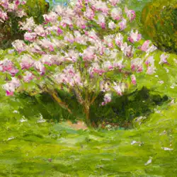 Une image de Magnolia étoilée : cultiver et entretenir cette belle plante - image générée par IA (DALL-E)