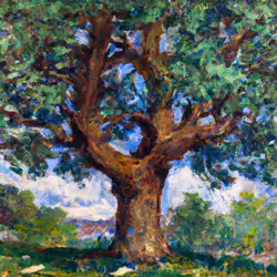 Une image de Comment Planter et Entretenir un Chêne pédonculé : Conseils pour un Jardin Naturel - image générée par IA (DALL-E)