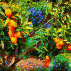 Une image de Oranger amer: une plante précieuse pour votre jardin de montagne - image générée par IA (DALL-E)