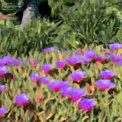 Une image de Culture de la plante Carpobrotus glaucescens : conseils et astuces pratiques - image générée par IA (DALL-E)
