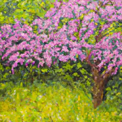 Une image de Découvrez le Cercis siliquastrum, un arbre original au charme unique - image générée par IA (DALL-E)