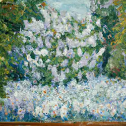 Une image de Catalpa Bignonioides: un arbre exotique pour embellir votre jardin méditerranéen - image générée par IA (DALL-E)