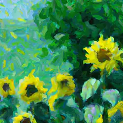 Une image de Le Tournesol: une plante jaune éclatante pour votre jardin - image générée par IA (DALL-E)